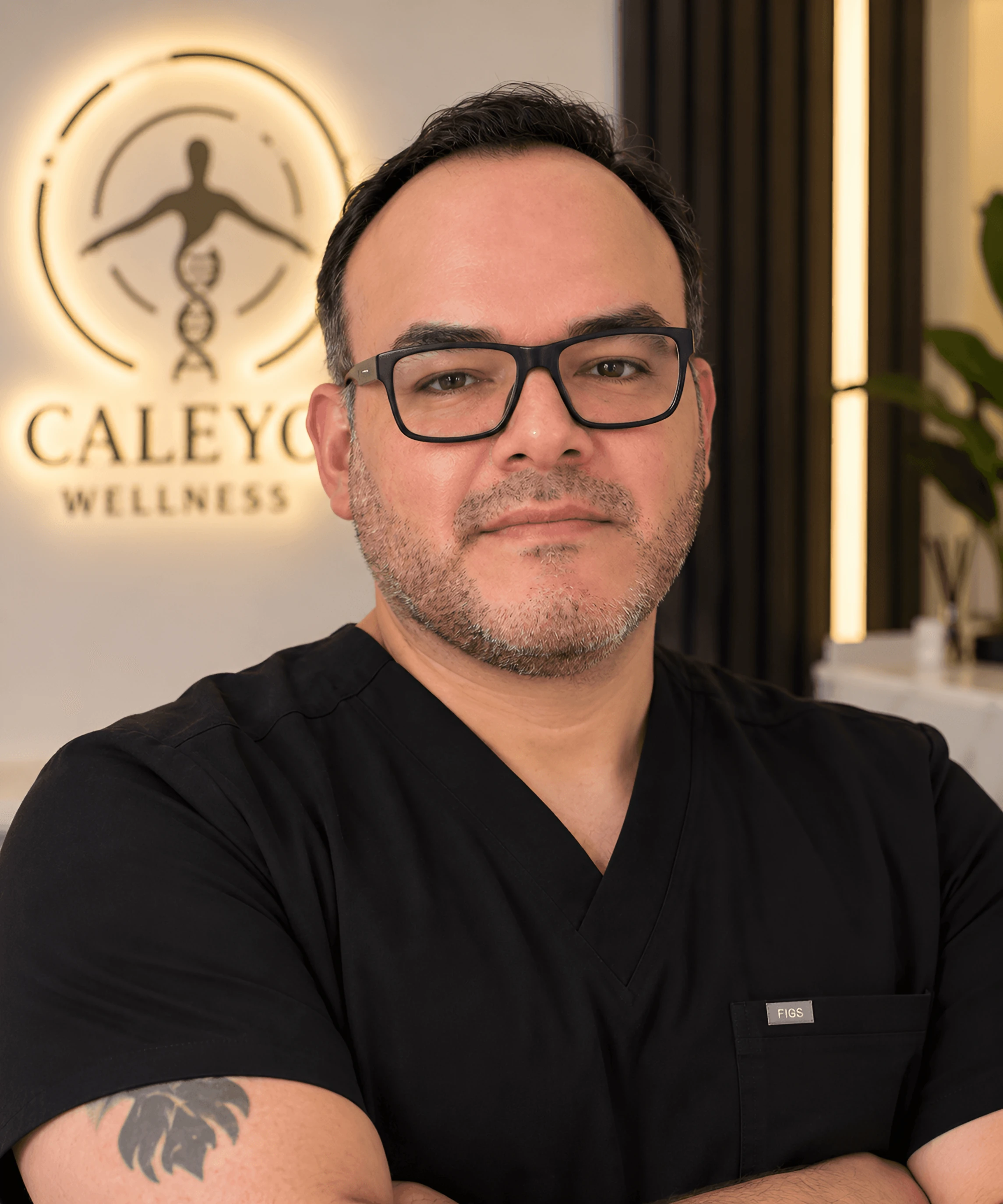 Jaime Calderon, co-founder and aesthetic provider at Caleyo Wellness
